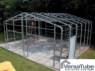 Versatube carports, garages, storage buildings, rv covers, boat covers, barns and more...